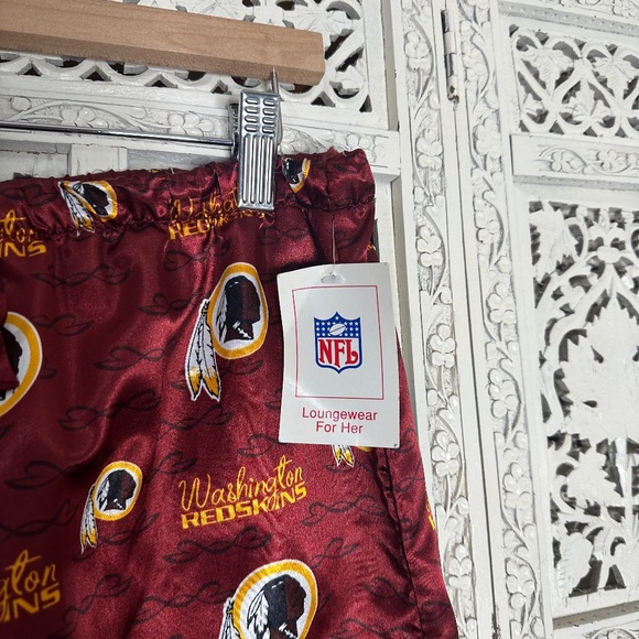 Washington Commanders NFL Football Satin Pajama Pants Womens Sz Small - Picture 4 of 7